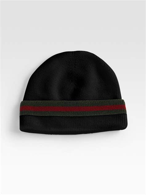 gucci black winter hat|gucci hat price list.